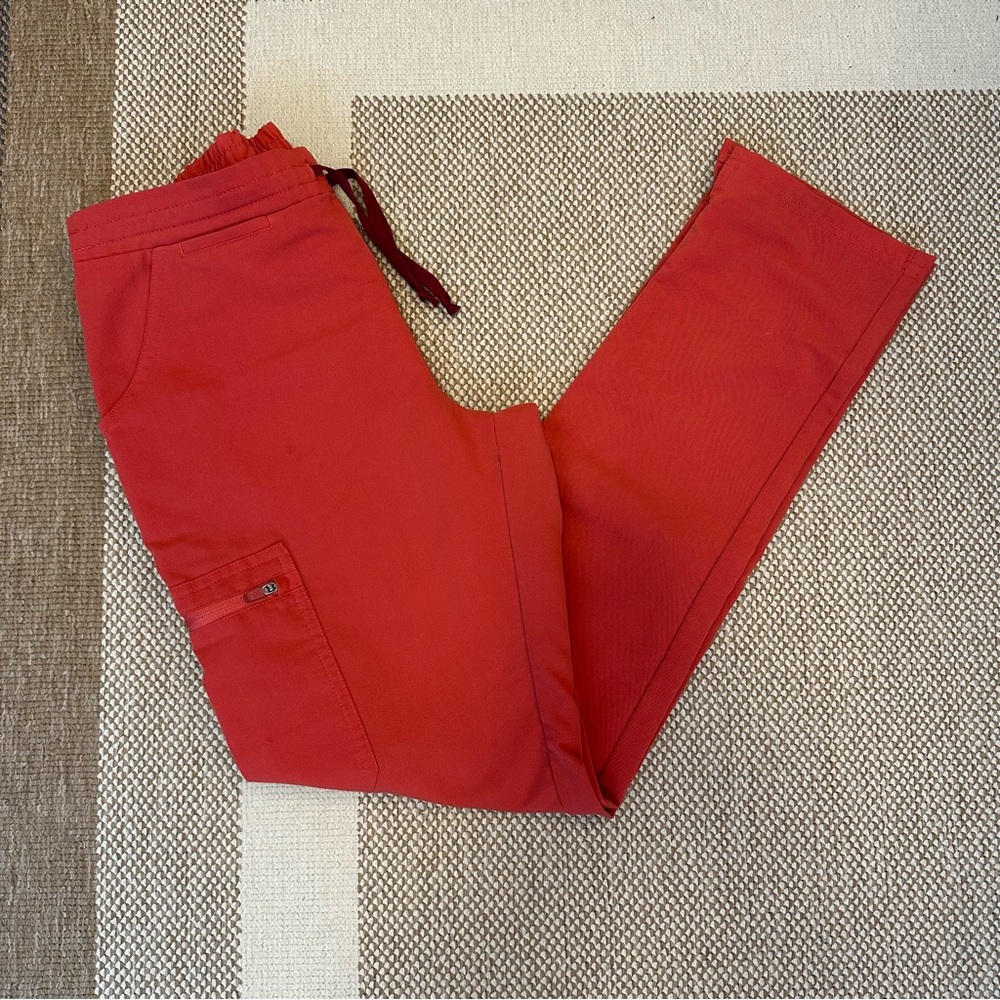 Figs "Clay" Yola Skinny Scrub Pants, Size XS